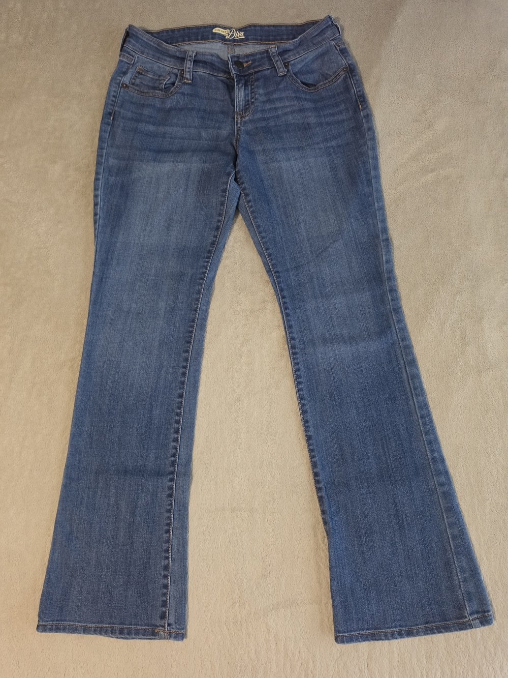Old Navy Women's Blue Flare Jeans Size:2